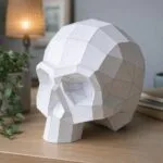 Papercraft de crâne humain gratuit