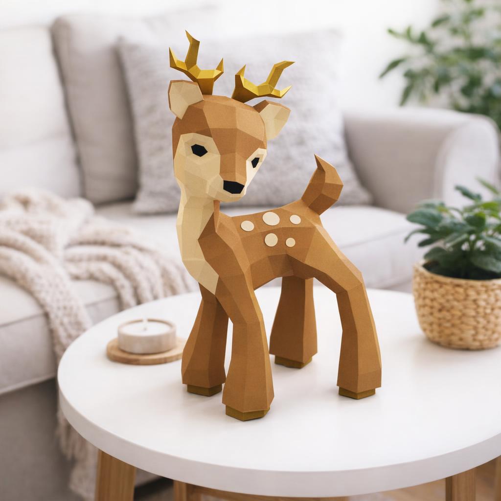 Papercraft de dragon en origami 3D