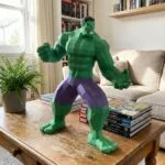 Papercraft de Hulk en origami 3D