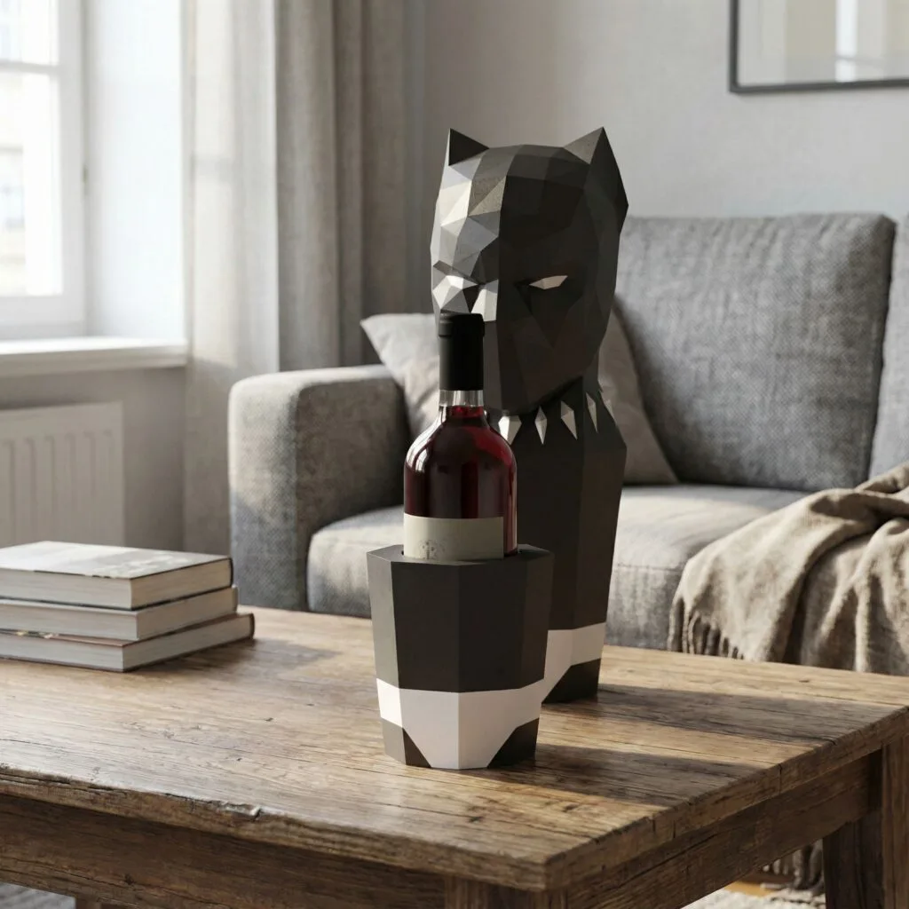 Papercraft de déesse Athenea en origami 3D