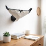 Papercraft de queue d'orque en origami 3D