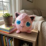 Papercraft von Pummeluff Pokémon als 3D-Origami