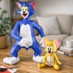 Papercraft de Tom y Jerry en origami 3D