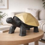 Papercraft Schildkröte als 3D-Origami