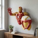 Papercraft d'IronMan en origami 3D