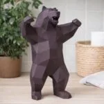Boze beer papercraft 3D origami, weergave 2