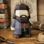 Papercraft Hagrid de Harry Potter