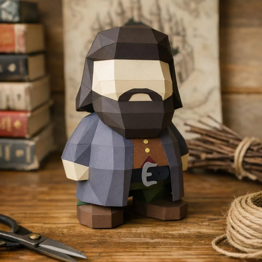 Papercraft delfino blu in origami 3D