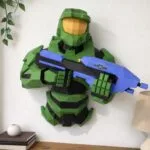 Papercraft Halo Master Chief en origami 3D