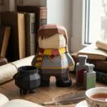 Hermione Granger papercraft, weergave 2