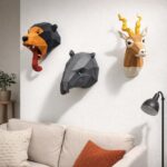 Papercraft pack d'animaux originaux en origami 3D