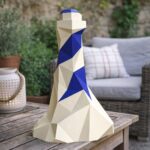 3D Origami Lighthouse Papercraft
