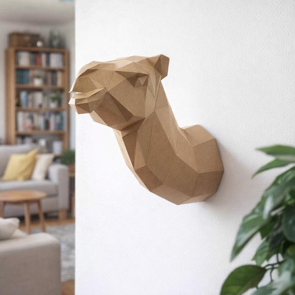 Papercraft dragon serpent en origami 3D