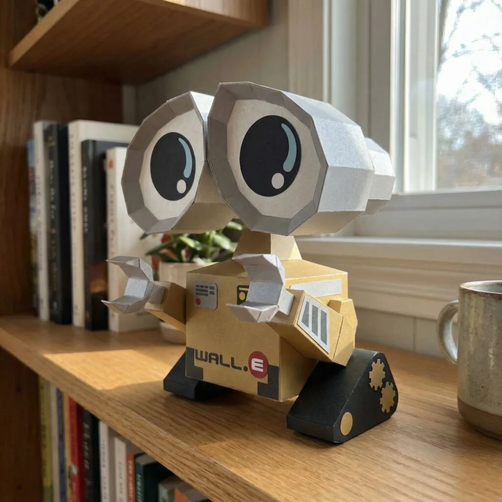 Papercraft Wall.e als 3D-Origami