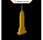 Empire State Building en papercraft 3D