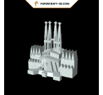 Sagrada Familia en Papercraft 3D
