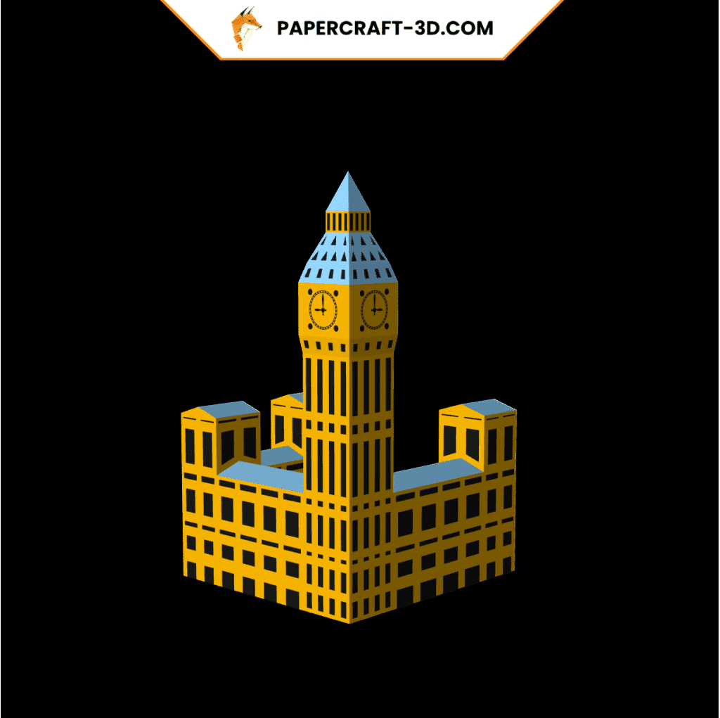 Big Ben en papercraft 3D