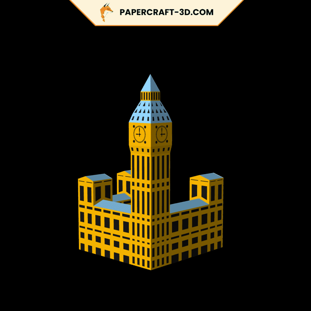 Big Ben en papercraft 3D