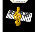 Piano in 3D Papercraft