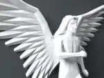 Angel papercraft PDF SVG, vue 2