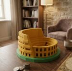 Colisée en Papercraft 3D