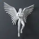 Angel papercraft PDF SVG