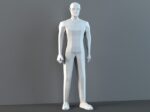 Man mannequin papercraft PDF SVG