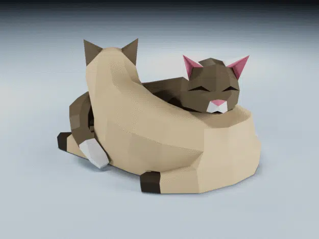 Horse papercraft PDF SVG, vue 4