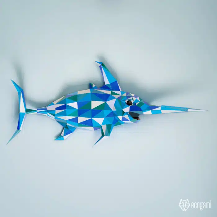 Papercraft Ammonit in origami 3D