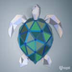 Papercraft tortue marine en deux versions