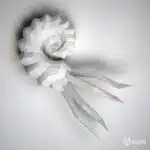 Papercraft Ammonit in origami 3D