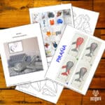 Papercraft poisson amusant en origami 3D