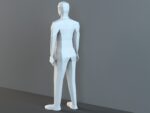 Man mannequin papercraft PDF SVG