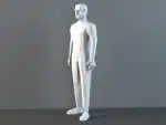 Maniquí masculino papercraft PDF SVG
