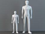 Man mannequin papercraft PDF SVG