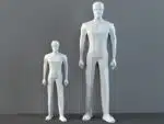 Maniquí masculino papercraft PDF SVG