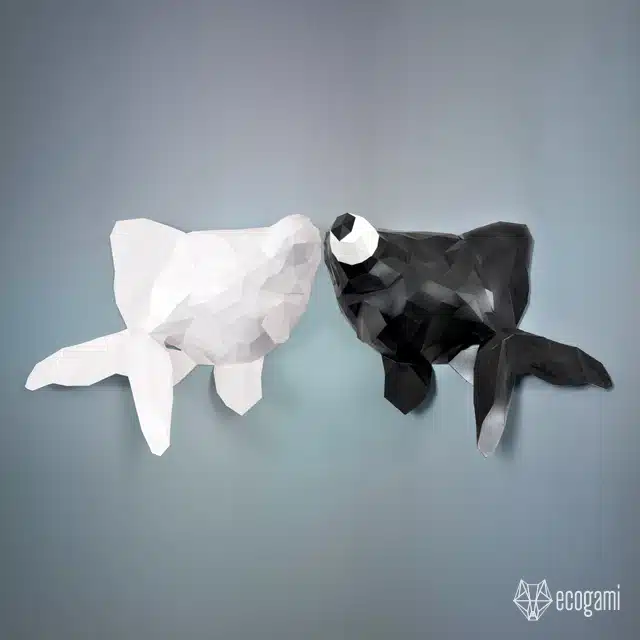 Goldfish papercraft 3D