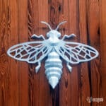 Papercraft d'abeille en origami 3D