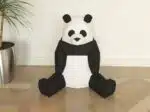 Panda papercraft PDF SVG