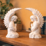 Angel Cherub paperraft PDF SVG