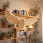 Owl papercraft PDF SVG