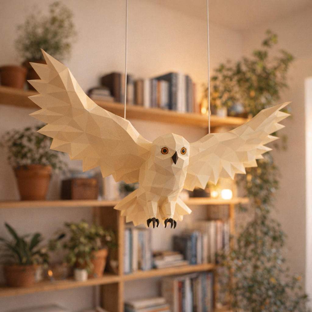 Cactus papercraft PDF Template