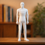 Man mannequin papercraft PDF SVG