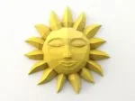 Decoración de pared Sol papercraft DIY plantilla PDF SVG