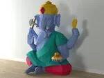 Estátua papercraft de Ganesh 3D em PDF, SVG e DXF