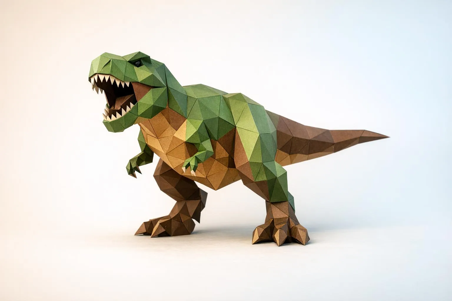 Papercraft dinosaure : le guide ultime + 12 modèles à assembler