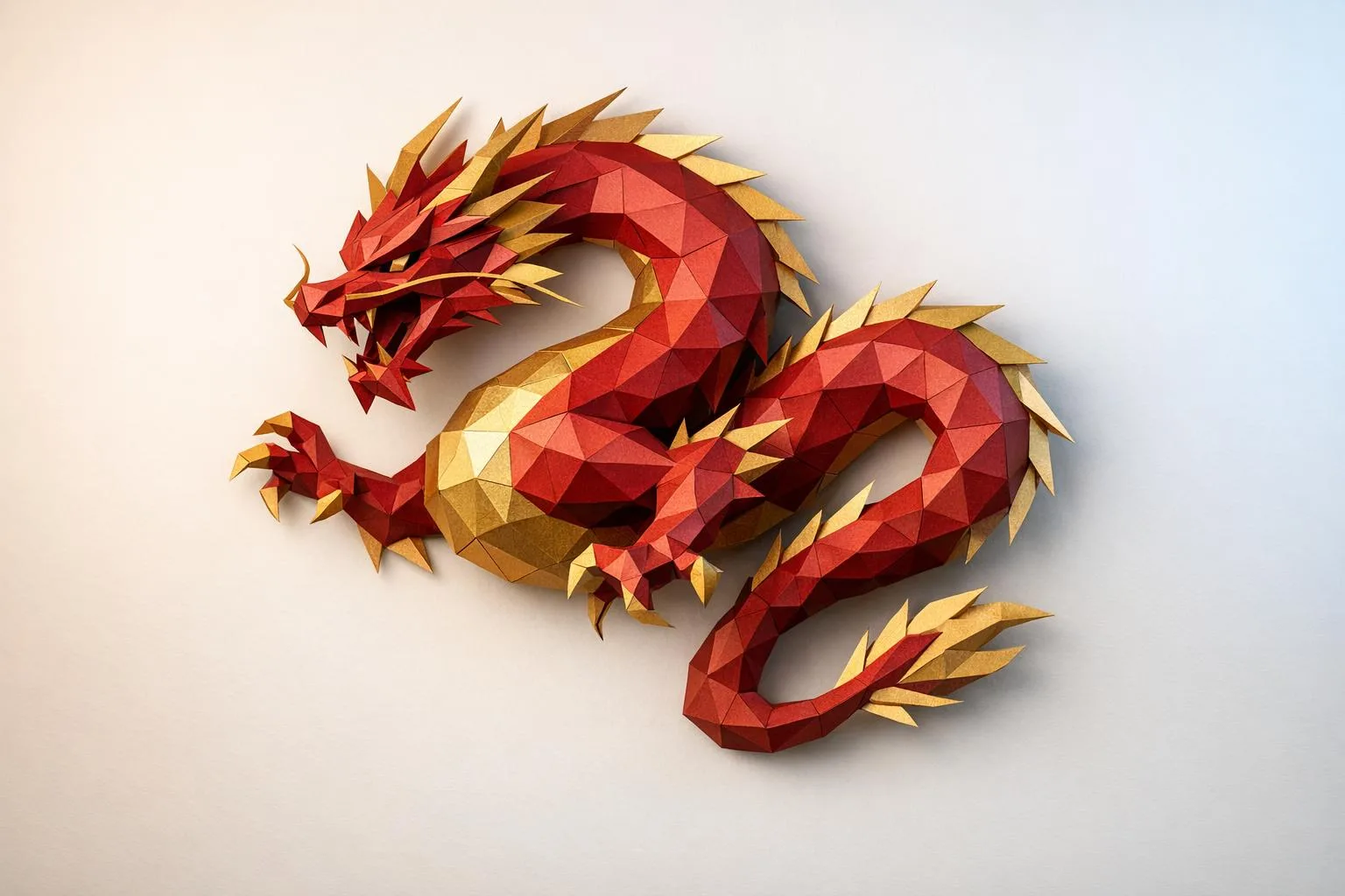 Papercraft dragon : 10 modèles du débutant à l’expert