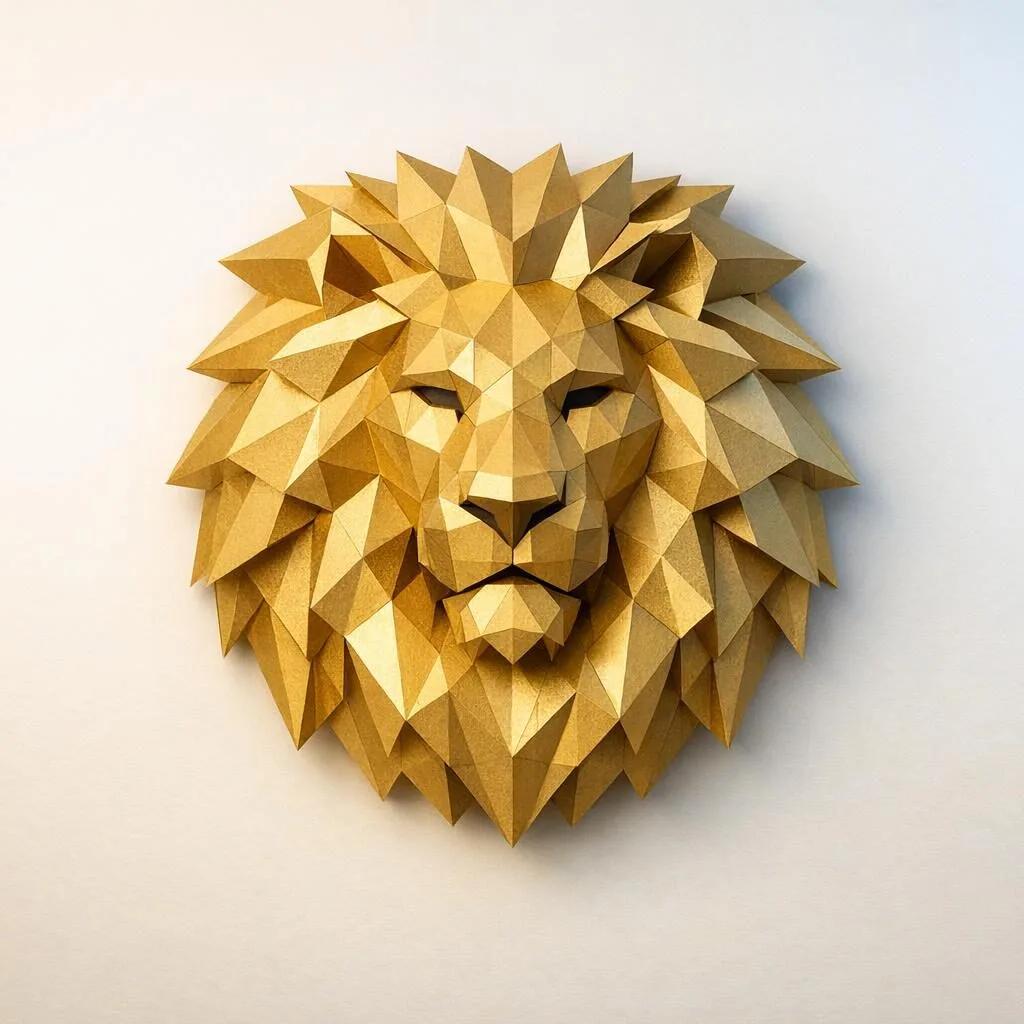 Tête d’animal murale en papier 3D : guide complet et 10 modèles