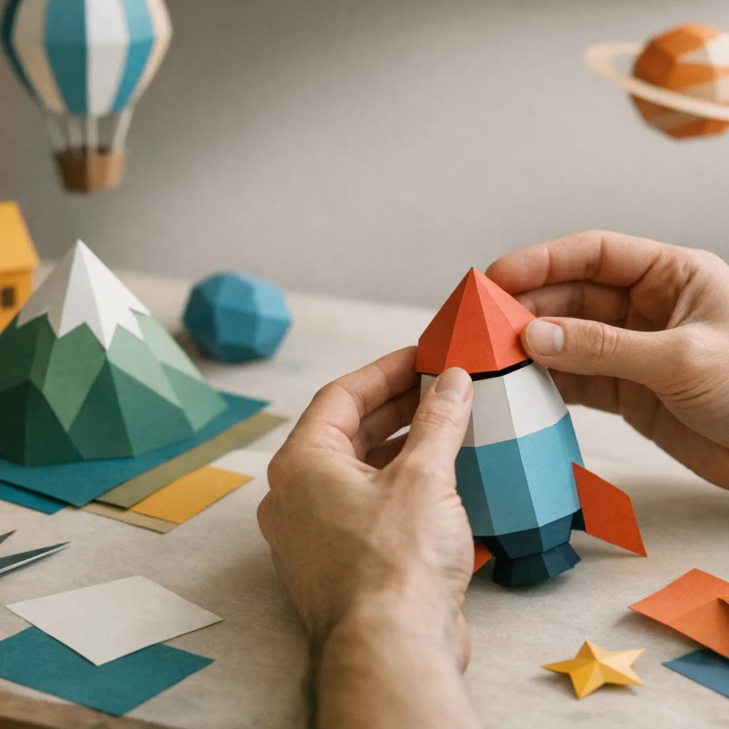 7 activités manuelles d’inspiration Montessori pour les 6-10 ans (papier, gabarits, créativité)