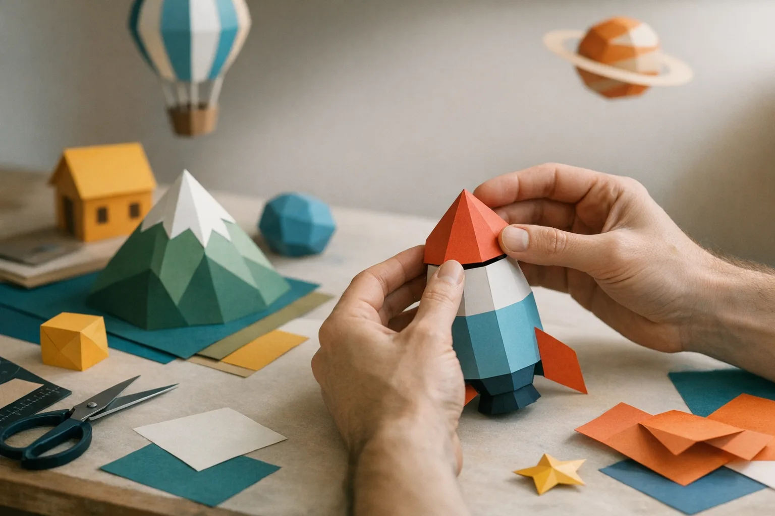 7 activités manuelles d’inspiration Montessori pour les 6-10 ans (papier, gabarits, créativité)